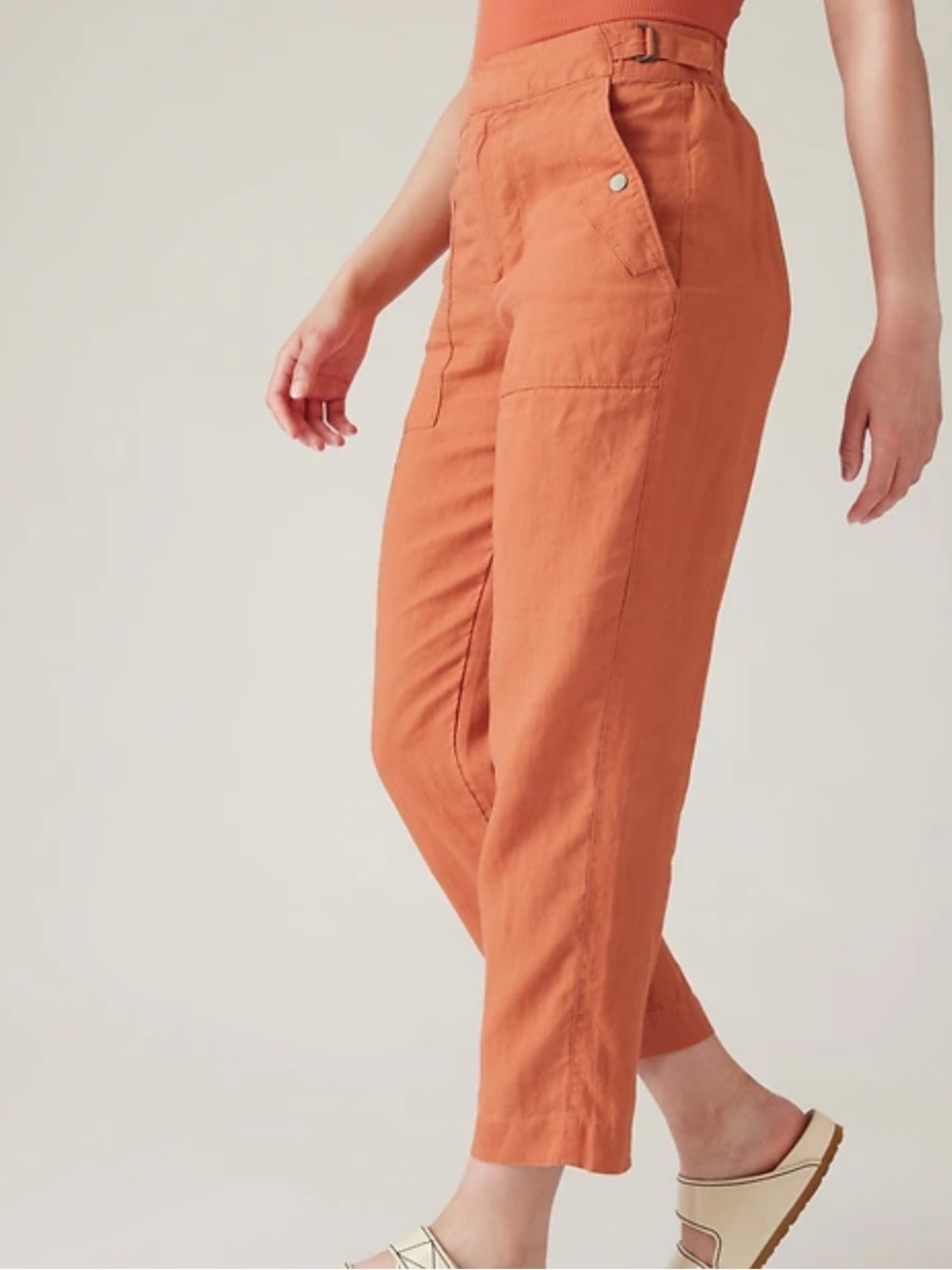 Athleta Voyager Linen Pants - Picture 3 of 13